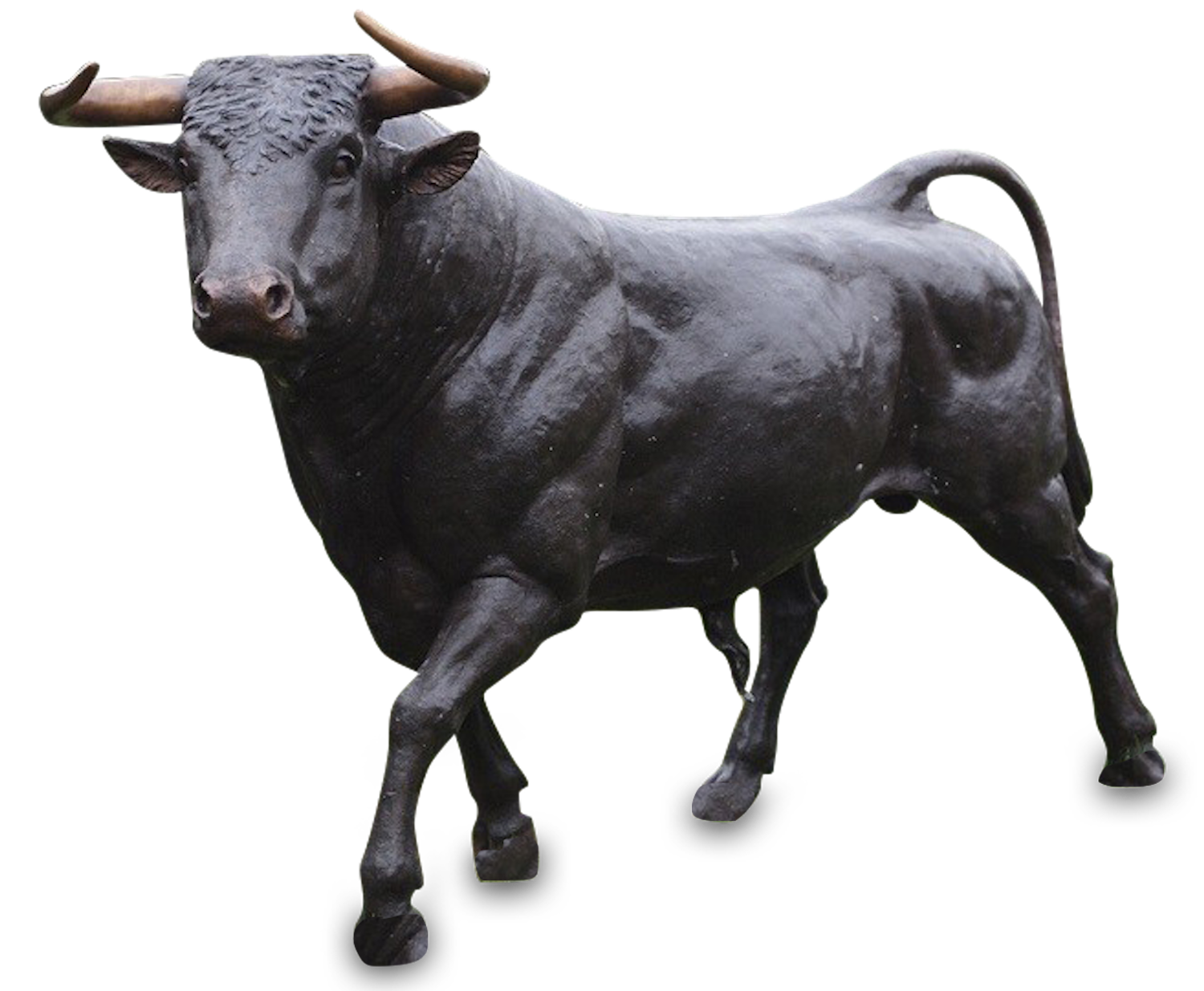 Bronzefigur Rind Stier Bulle SALVATORE Bronzetier, Bronzebulle